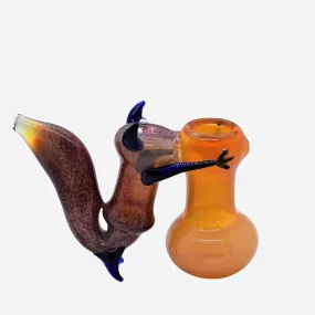 4" Premium Holding Squirrel Design Water Bubbler