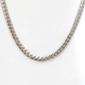 5.7mm Sterling Silver Polished Domed Curb Chain