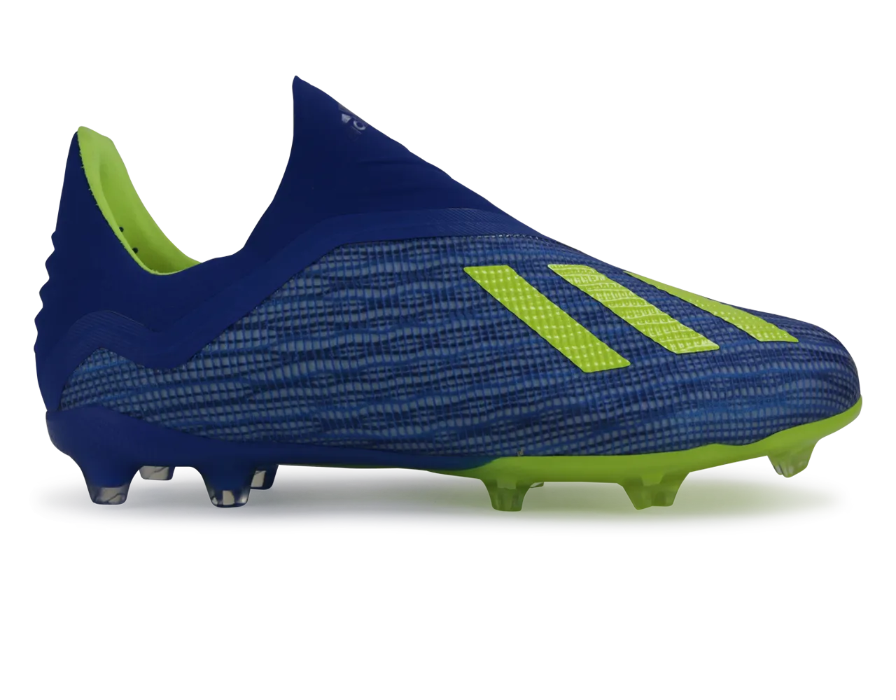 adidas Kids X 18  FG Footblue/Solar Yellow/Core Black