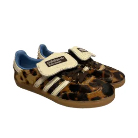 adidas/WALES BONNER/Low-Sneakers/US 9.5/Animal Pattern/MLT/FAUX FUR SAMBAS