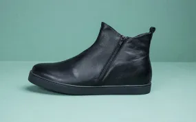 Bottines BOLT en cuir noir