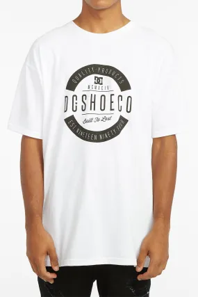 DC Guys White Dabluez Short Sleeve Tee