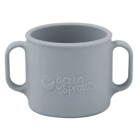 Green Sprouts Silicone Learning Cup Grey