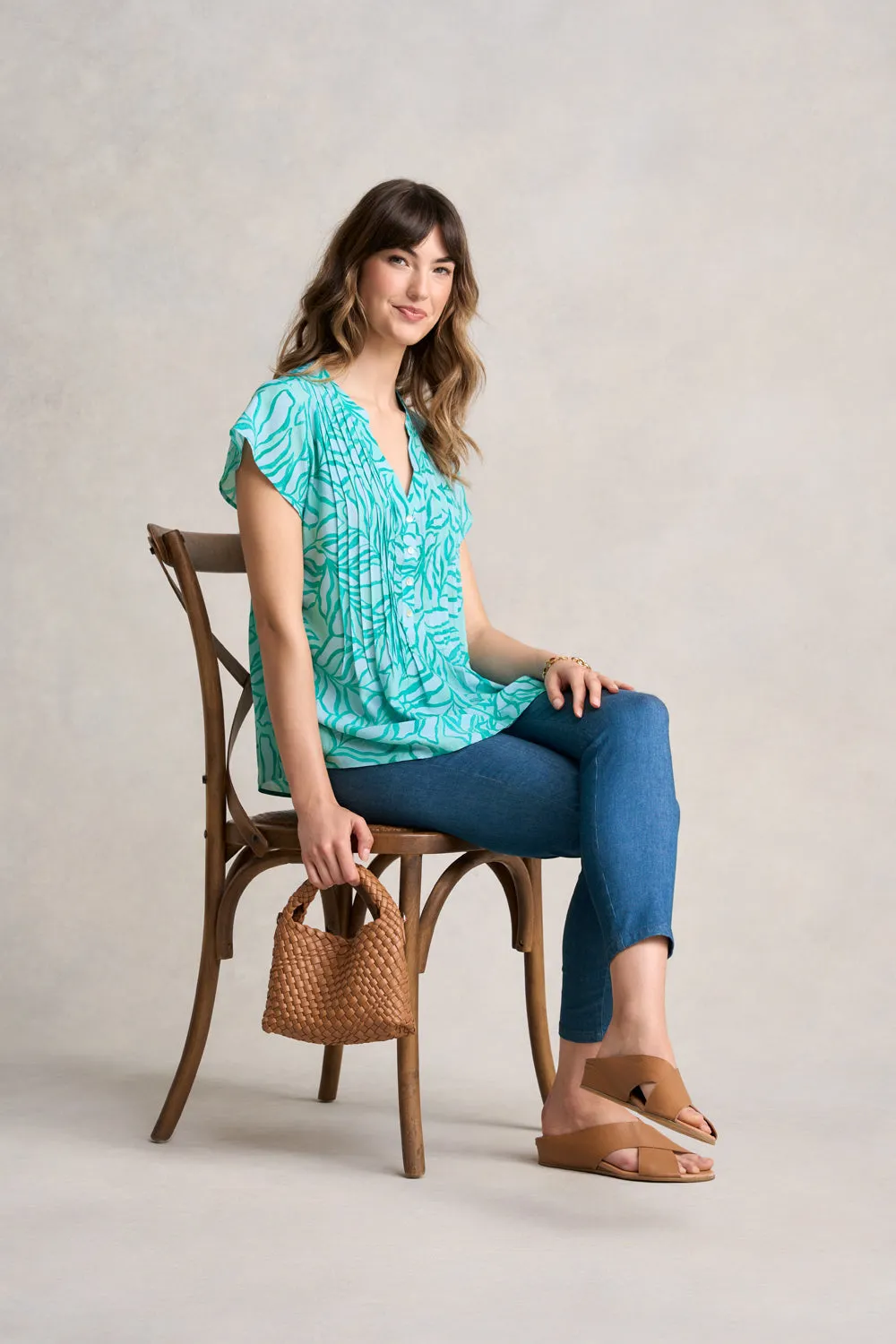 Lightweight Print Blouse