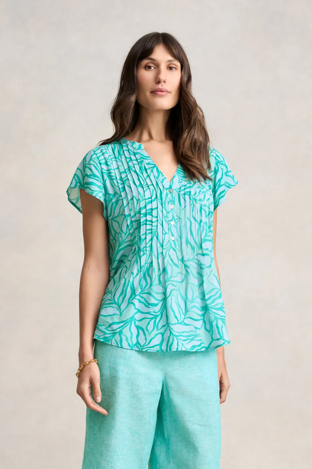 Lightweight Print Blouse