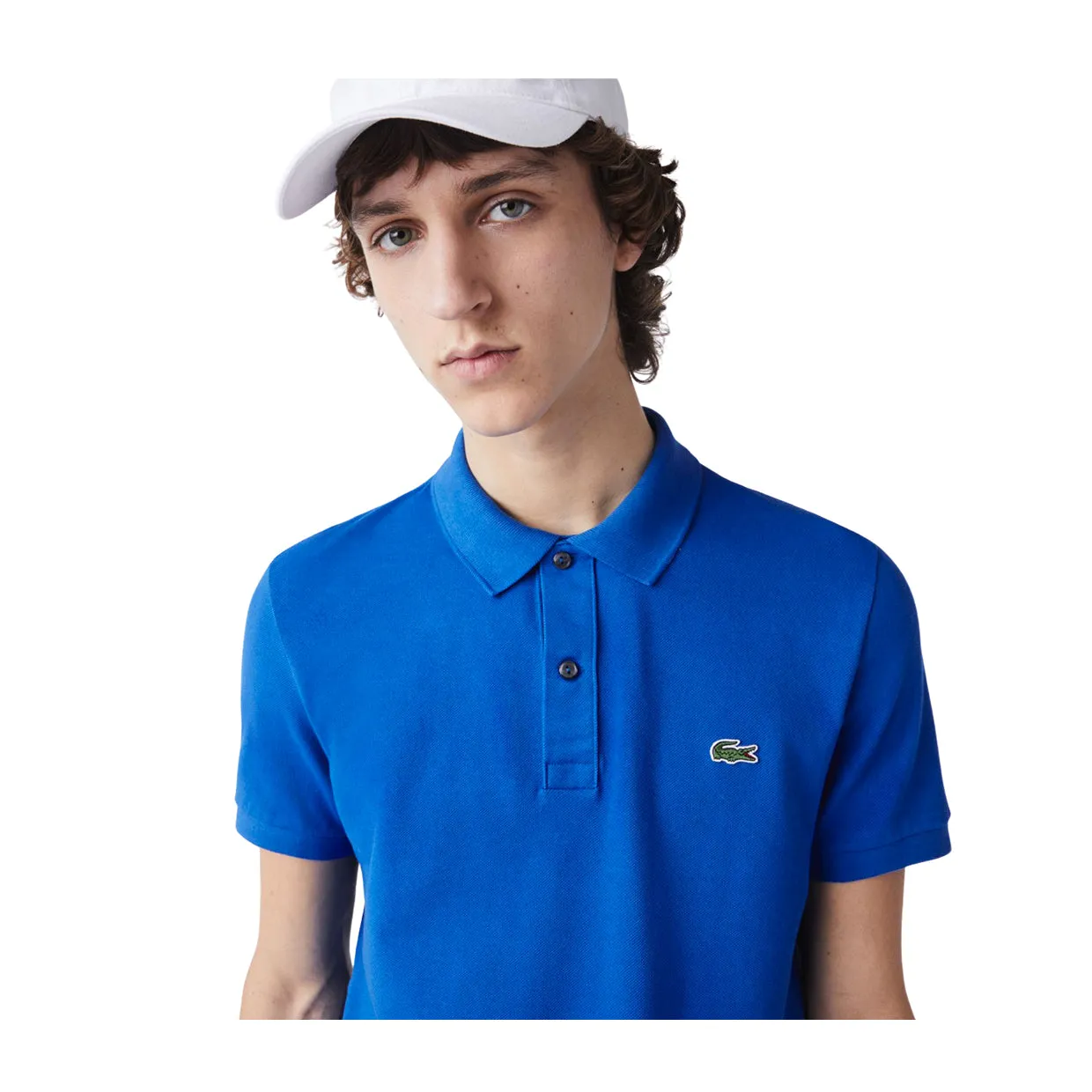 Polo Lacoste Slim Fit Blu / Azzurro