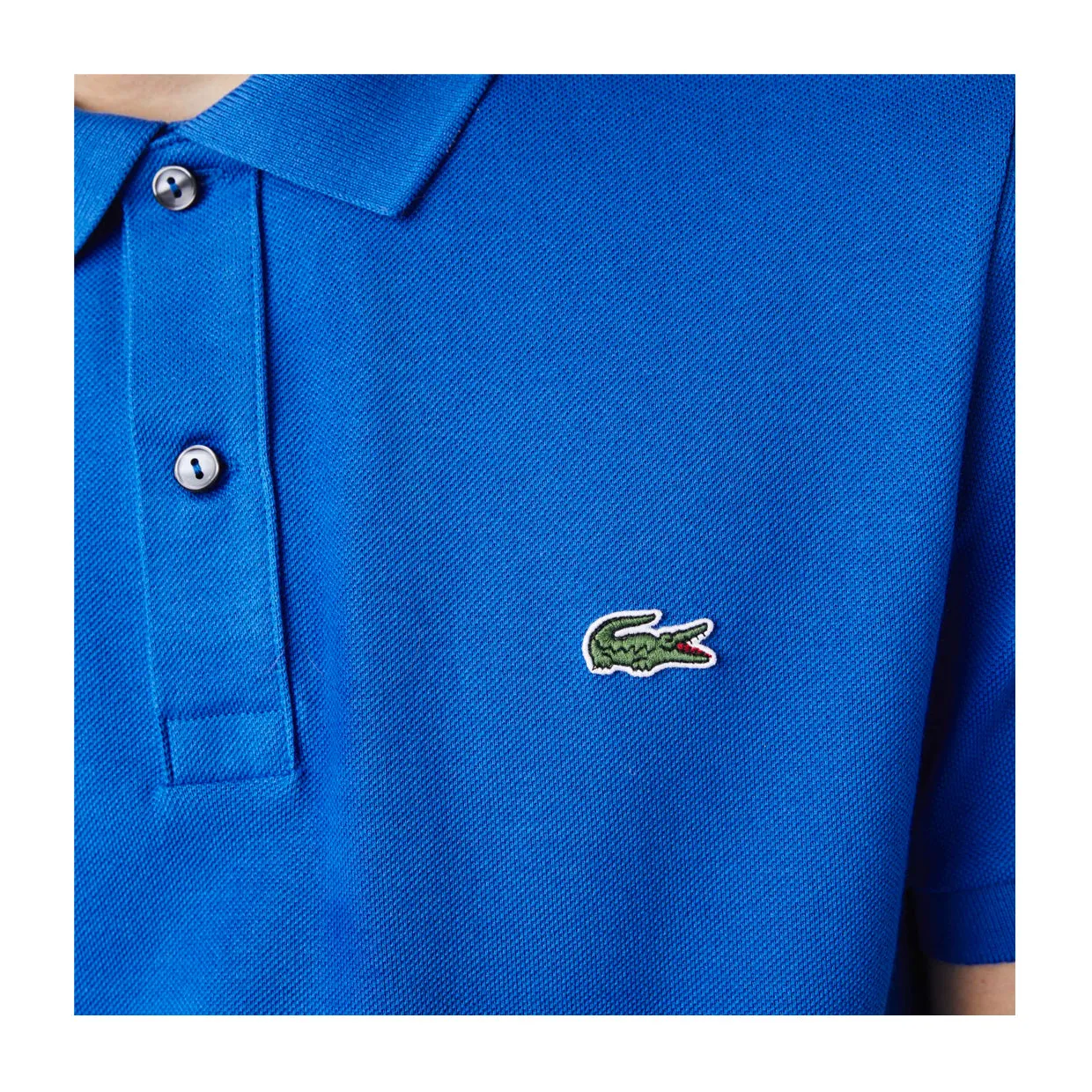 Polo Lacoste Slim Fit Blu / Azzurro