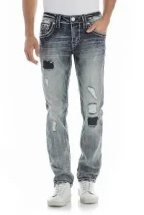 Rock Revival Herren Jeans FRENEL A203 Alt. Straight