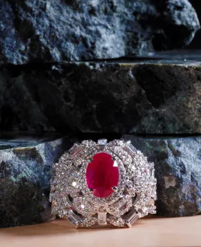 Ruby Solitiare Ring 4