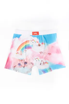 UNDZ Guys Rainbow Cats Boxer Briefs