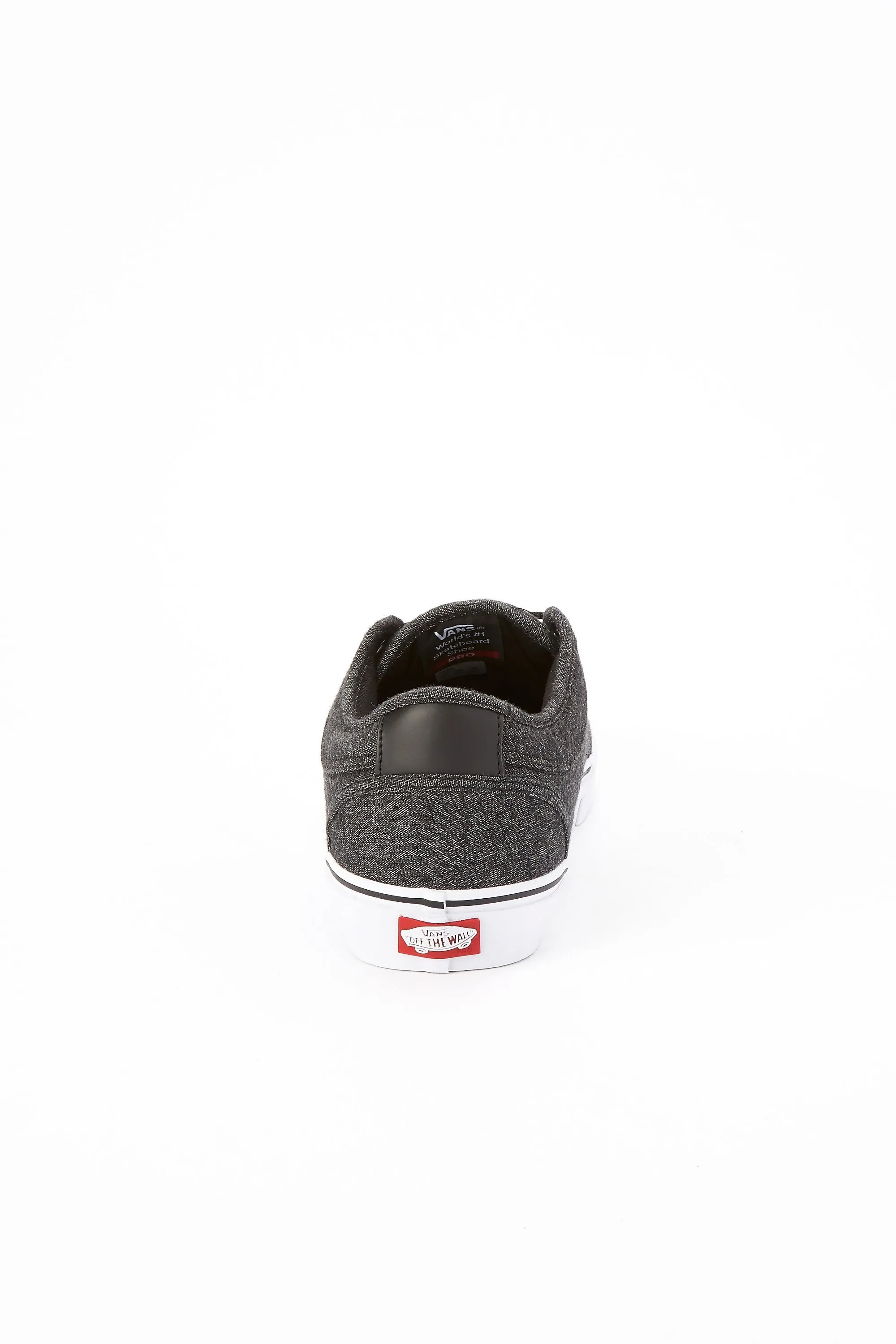 Vans Guys Black with White Chukka Low Shoes