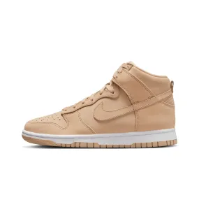 WOMEN'S NIKE DUNK HIGH PREMIUM - VACHETTA TAN/VACHETTA TAN-WHITE